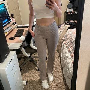 Urban Outfitters Ribbed Flare Pants S